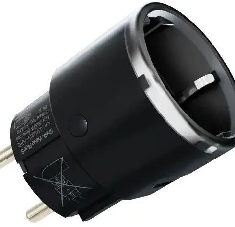 Shelly Wave Plug S - Z-Wave 800 smart socket Black