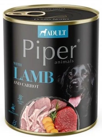 DOLINA NOTECI Piper Lamb with carrot - Wet dog food - 800 g