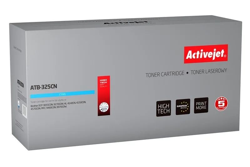 Activejet ATB-325CN Toner (replacement for Brother TN-325C; Supreme; 3,500 pages; cyan)