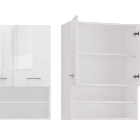 Topeshop POLA MINI DK BPOŁ bathroom storage cabinet White