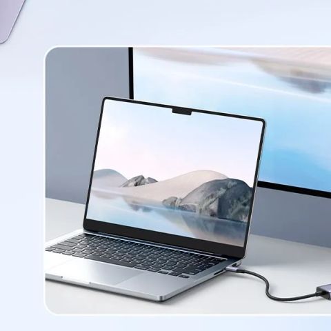 Ugreen 15596 laptop dock/port replicator Wired USB 3.2 Gen 1 (3.1 Gen 1) Type-A + Type-C Aluminium