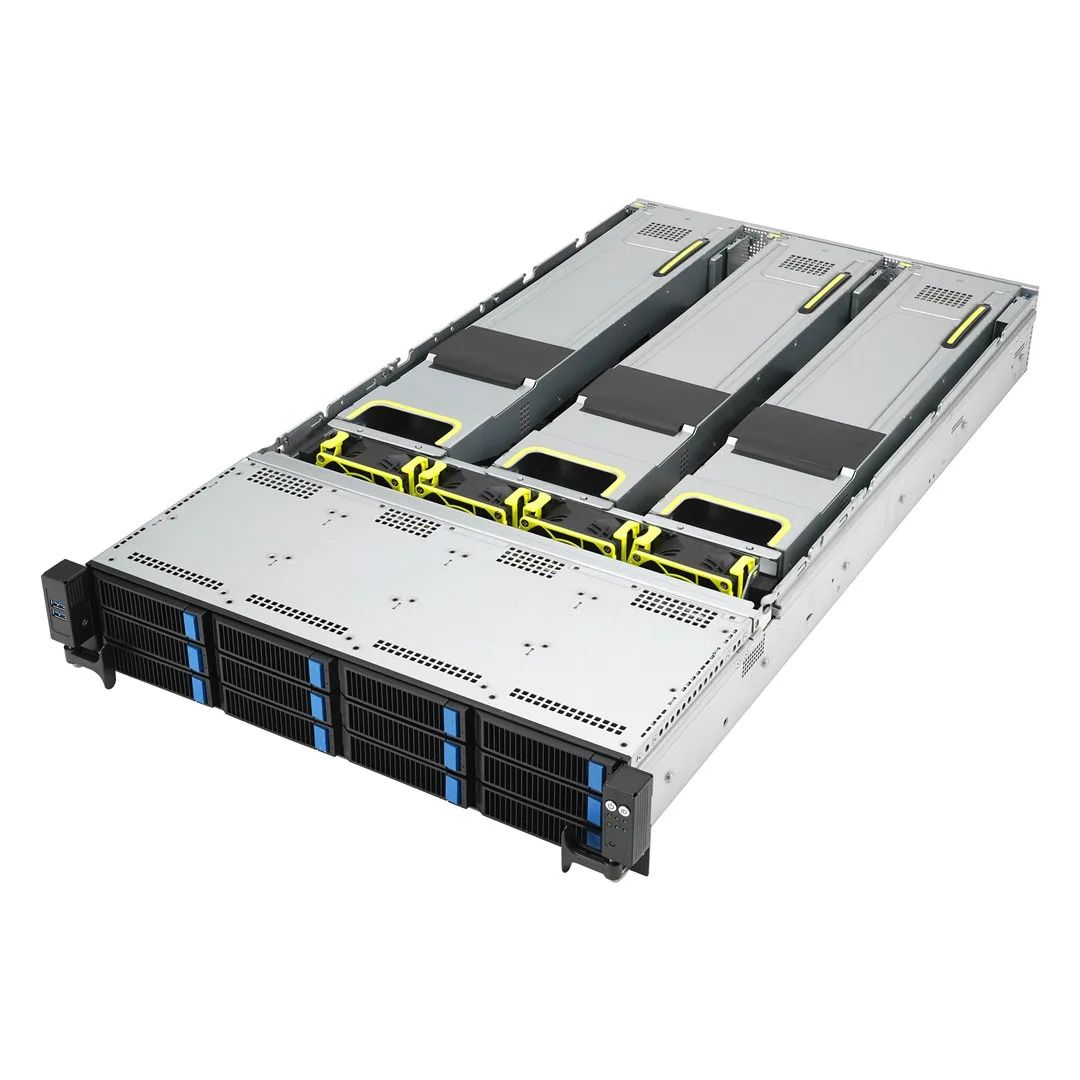 ASUS RS720A-E12-RS24U Socket SP5 Rack (2U) Grey