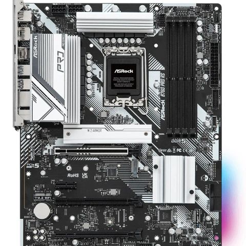 Mainboard|ASROCK|Intel B760 Express|LGA1700|ATX|Memory DDR5|Memory slots 4|1xPCI-Express 3.0 1x|1xPCI-Express 3.0 16x|1xPCI-Express 4.0 16x|1xPCI-Express 5.0 16x|3xM.2|1xHDMI|1xDisplayPort|2xUSB 2.0|5xUSB 3.2|1xUSB-C|1xRJ45|3xAudio port|B760PRORS