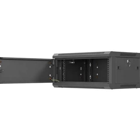 Lanberg WF01-6404-00B rack cabinet 4U Wall mounted rack Black