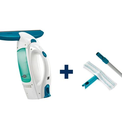 Leifheit 51003 electric window cleaner Blue, White