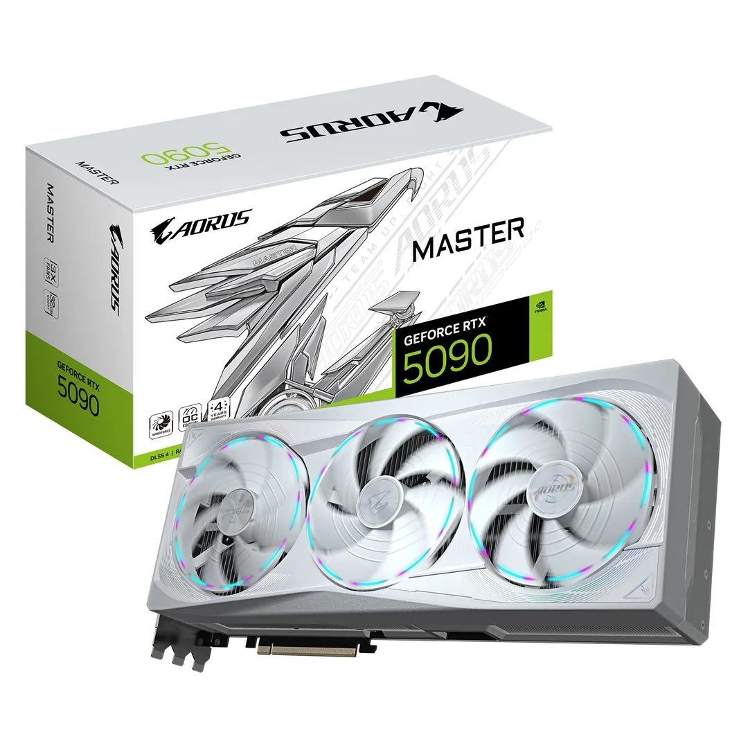 Graphics Card|GIGABYTE|NVIDIA GeForce RTX 5090|32 GB|GDDR7|512 bit|PCIE 5.0 16x|GPU 2655 MHz|Triple slot Fansink|1xHDMI|3xDisplayPort|GV-N5090AORUSMICE-32GD