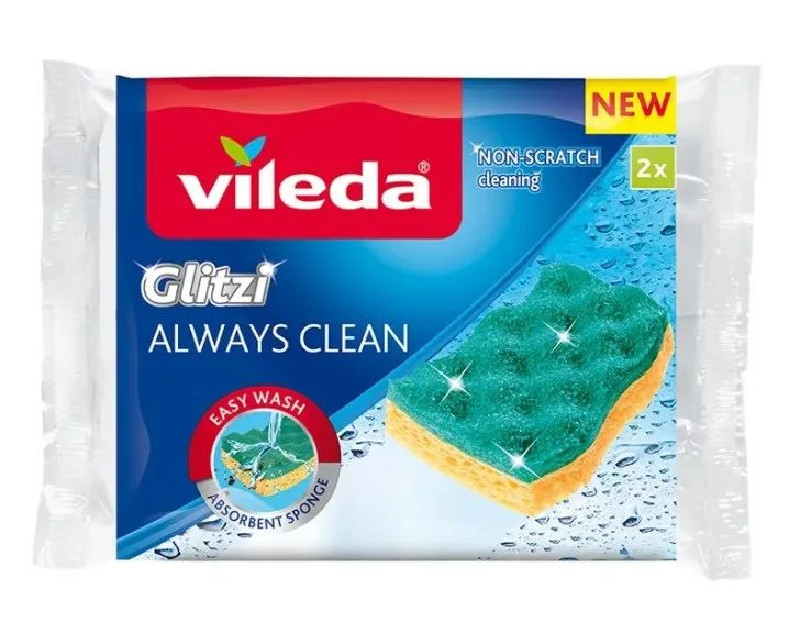 Viscose Sponge Vileda Glitzi Always Clean 2 pcs.