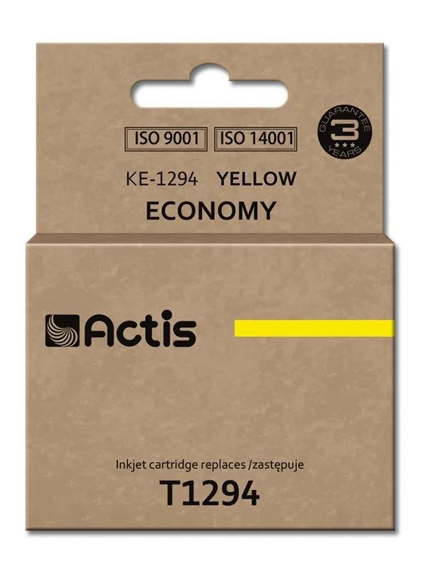 Actis KE-1294 Ink (replacement for Epson T1294; Standard; 15 ml; yellow)