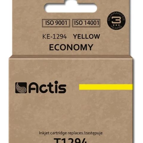 Actis KE-1294 Ink (replacement for Epson T1294; Standard; 15 ml; yellow)