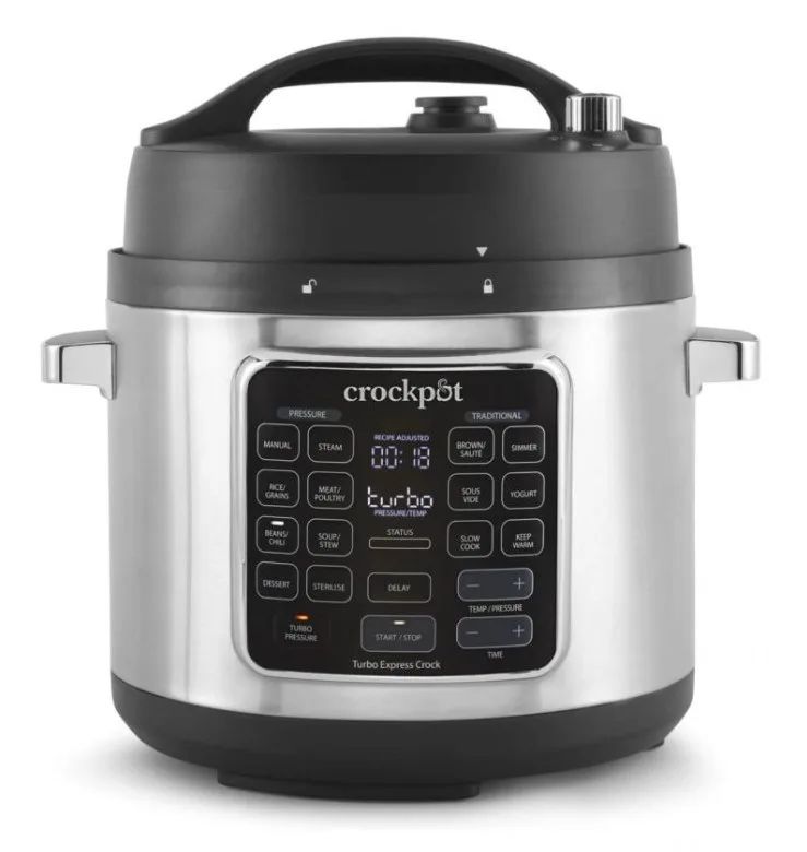 Crock-Pot CSC062X multi cooker 5.6 L 1400 W Black, Stainless steel