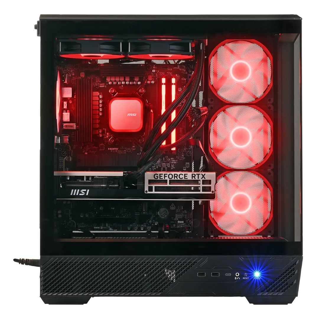 Actina 5901443440277 PC Intel Core Ultra 7 265KF 32 GB DDR5-SDRAM 2 TB SSD NVIDIA GeForce RTX 5080 Windows 11 Home Midi Tower Black