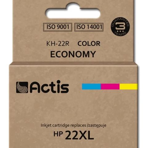 Actis KH-22R Ink (replacement for HP 22XL C9352A; Standard; 18 ml; color: cyan, magenta, yellow)