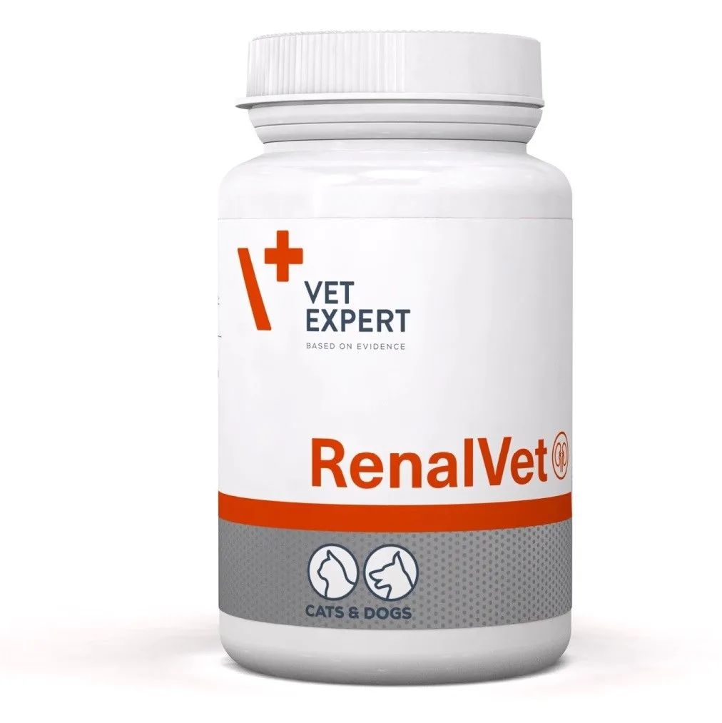 VETEXPERT RenalVet - supplements for dogs and cats - 60 tablets