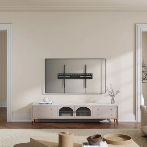 TV SET ACC WALL MOUNT 43-100"/WM-100F-01 GEMBIRD