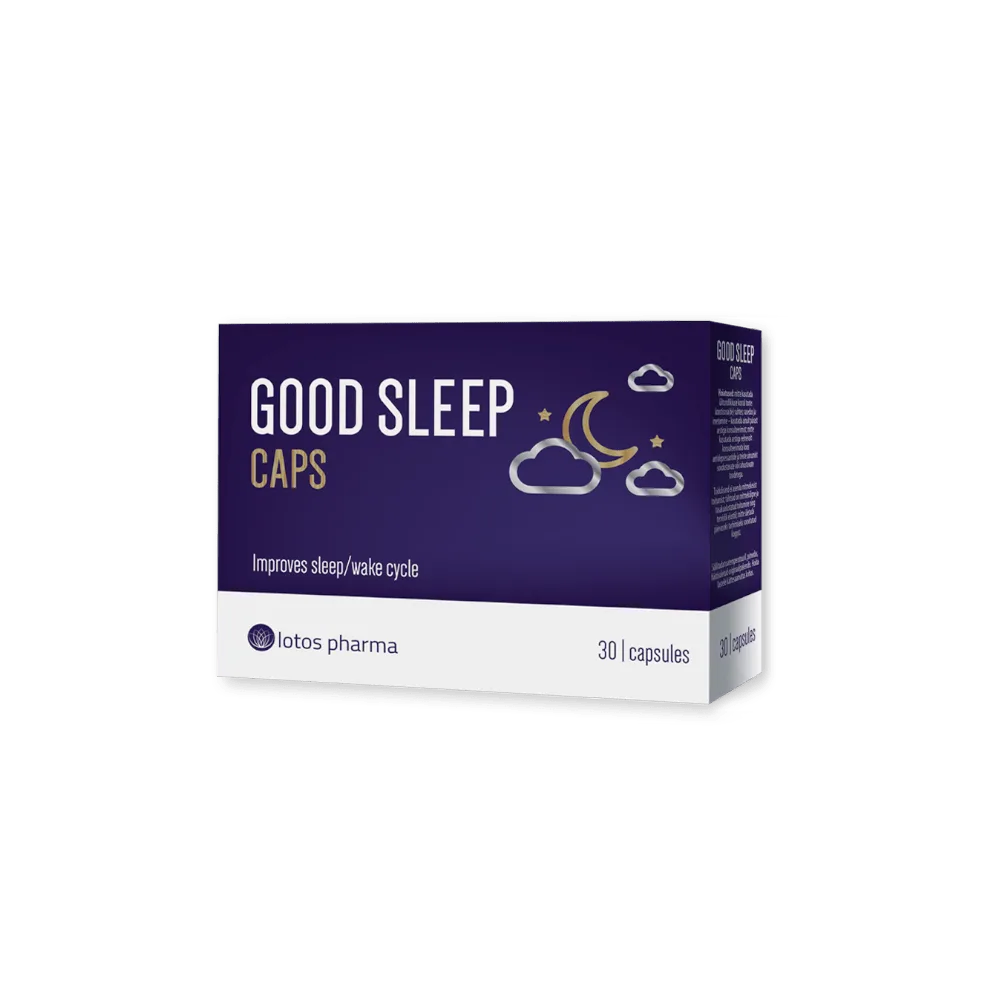 Good Sleep kapslid - rahustav ja uinumist soodustav