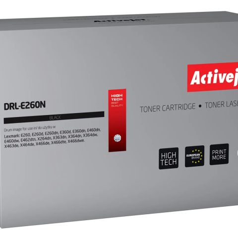 Activejet DRL-E260N drum (replacement for Lexmark E260X22G; Supreme; 30000 pages; black)