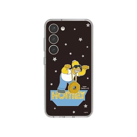 Galaxy S23+ The Simpsons Glitter Plate Tagapaneel