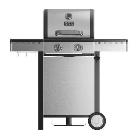Black+Decker BXOG7200E gas grill, 2 burners x 3.6 kW
