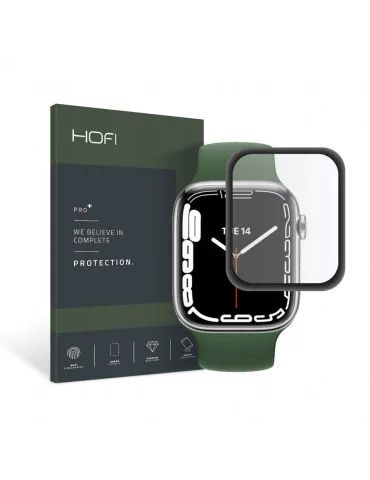 Apple watch 7/8/9 45mm kaitseklaas HOFI Black