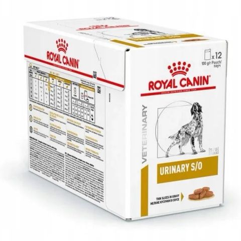 ROYAL CANIN Urinary S/O - wet dog food - 12 x 100g