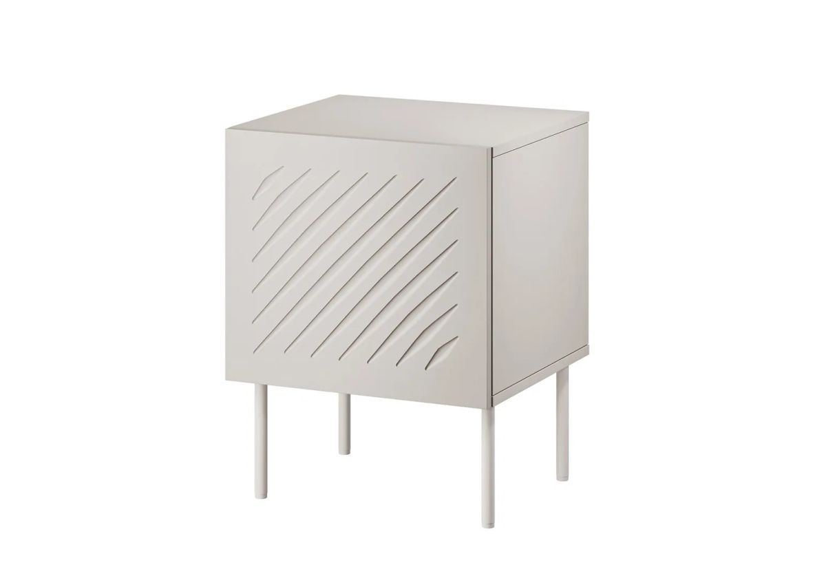 Cama Bedside table 2 pcs SIENA 44,5x40x59 cashmere matt