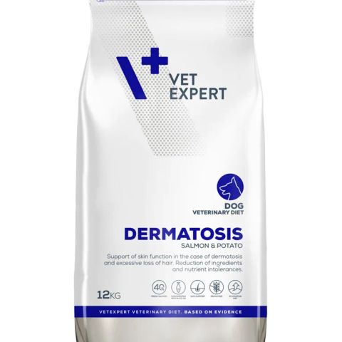 VETEXPERT Veterinary Diet Dermatosis Dog Salmon & Potato - dry dog food - 12 kg