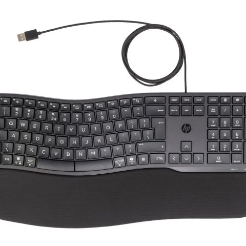 HP 480 Comfort Wired Keyboard