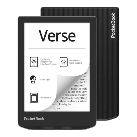 E-Reader|POCKETBOOK|Verse|6"|1024x758|1xUSB-C|Micro SD|Wireless LAN|Grey|PB629-M-WW
