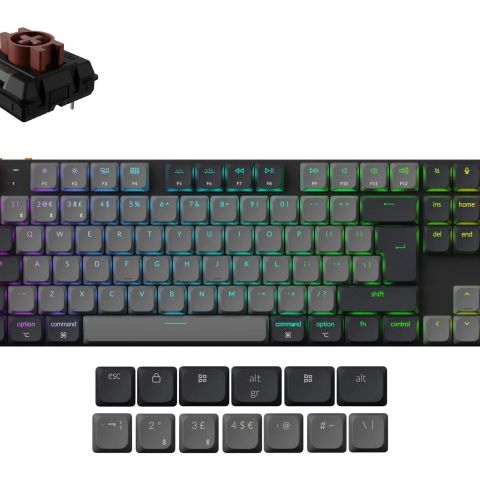 KEYBOARD WRL K1/BLACK K1X-A3 KEYCHRON