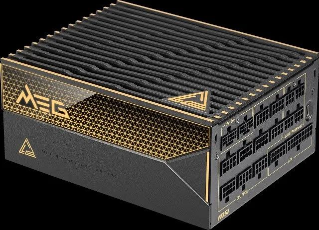 Power Supply|MSI|MEG AI1600T PCIE5|ATX 3.1|1600 Watts|Efficiency 80 PLUS TITANIUM|MEGAI1600TPCIE5