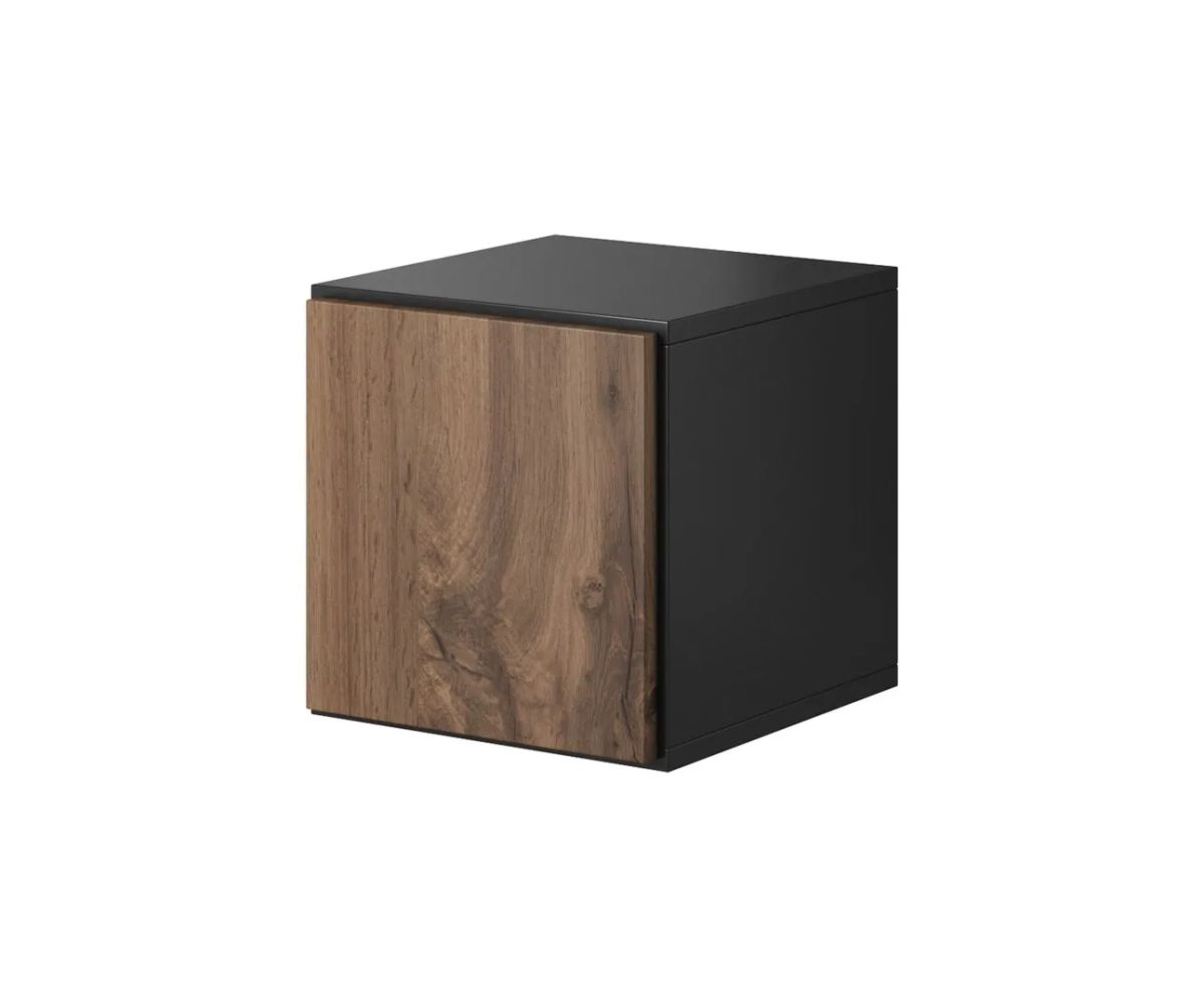 Cama full storage cabinet ROCO RO5 37/37/39 antracite/wotan oak