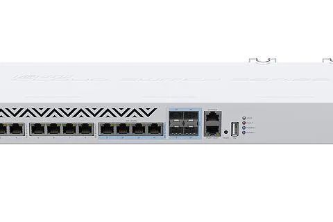 Switch|MIKROTIK|Type L3|Rack 1U|8x10Base-T / 100Base-TX|4xSFP|1xRJ45|CRS312-4C+8XG-RM