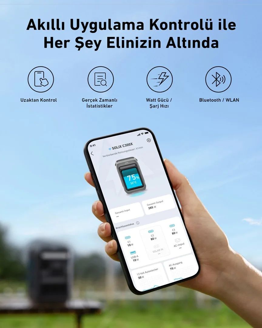 Anker SOLIX C300X portable power station 7 Lithium Iron Phosphate (LiFePO4) 90000 mAh