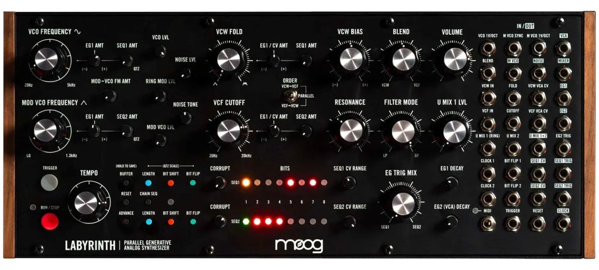 MOOG Labyrinth - semi-modular analogue synthesiser