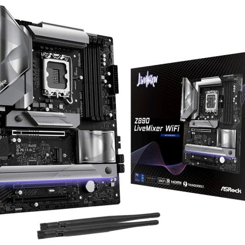 Mainboard|ASROCK|Intel Z890|LGA 1851 (Socket V1)|ATX|RAM DDR5-SDRAM|4xSlots|Wi-Fi Yes|Bluetooth Yes|Z890LIVEMIXERWIFI