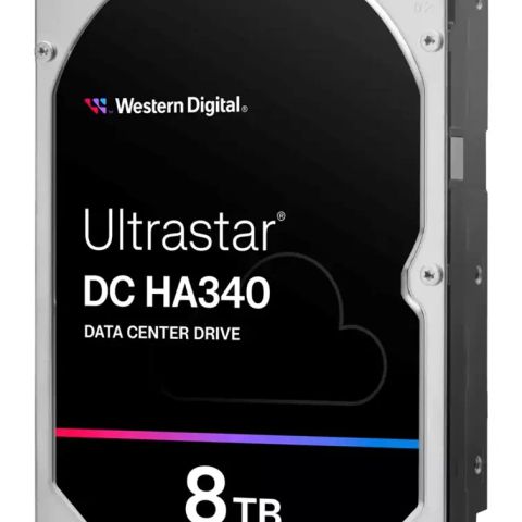 HDD|WESTERN DIGITAL ULTRASTAR|Ultrastar DC HA340|8TB|256 MB|7200 rpm|3,5"|0B47078