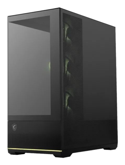 Case|MSI|MAG PANO 110R PZ|MidiTower|Case product features Transparent panel|Not included|Colour Black|MAGPANO110RPZ
