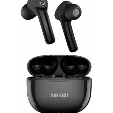 Maxell Dynamic+ wireless headphones with charging case Bluetooth black