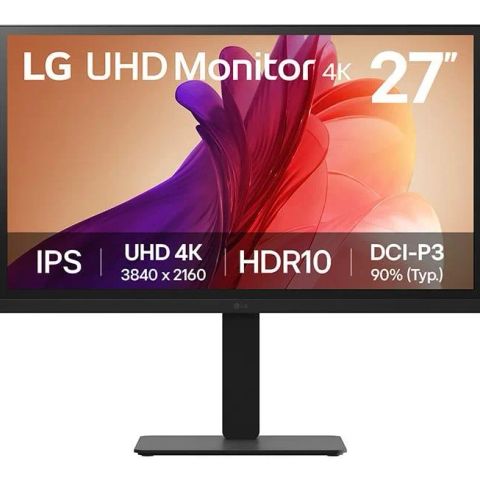 LCD Monitor|LG|27 "|3840 x 2160 pixels|4K Ultra HD|Flat|27BA45U-B