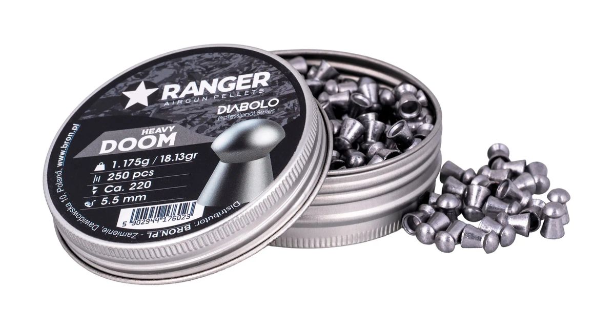 5,5 mm RANGER Diabolo Professional Doom shotgun 250 pcs.