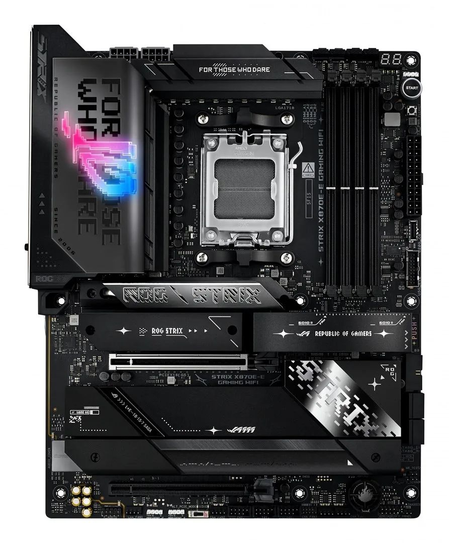 Mainboard|ASUS|AMD X870E|SAM5|ATX|Memory DDR5|Memory slots 4|1xPCI-Express 4.0 16x|1xPCI-Express 5.0 16x|5xM.2|1xHDMI|9xUSB 3.2|2xUSB-C|2xUSB4|1xOptical S/PDIF|STRIXX870E-EGAMINGWIFI