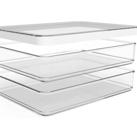 ROTHO Rondo Loft - food storage container - 2 x 0,85l