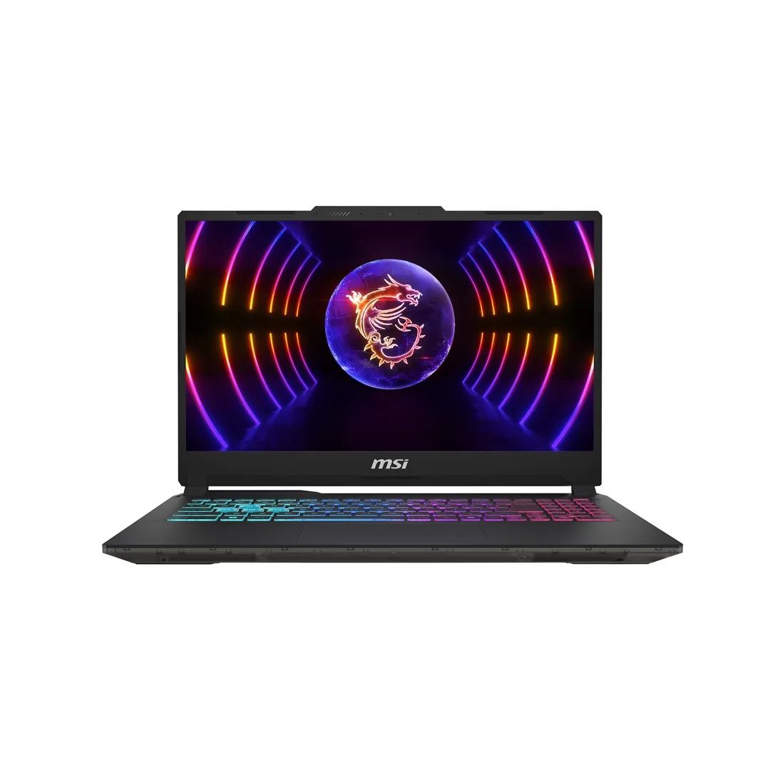 MSI Cyborg 15 A13 Intel® Core™ i5 i5-13420H Laptop 39.6 cm (15.6") Full HD 16 GB DDR5-SDRAM 512 GB SSD NVIDIA GeForce RTX 4050 Wi-Fi 6E (802.11ax) NoOS Black
