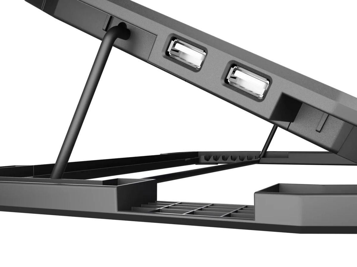 NATEC Laptop Cooling Pad Oriole 15.6-17.3inch LED notebook cooling pad 43.9 cm (17.3")