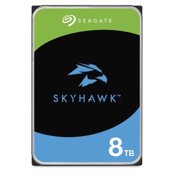 HDD|SEAGATE|SkyHawk|8TB|SATA|256 MB|5400 rpm|Discs/Heads 4/8|3,5"|ST8000VX010