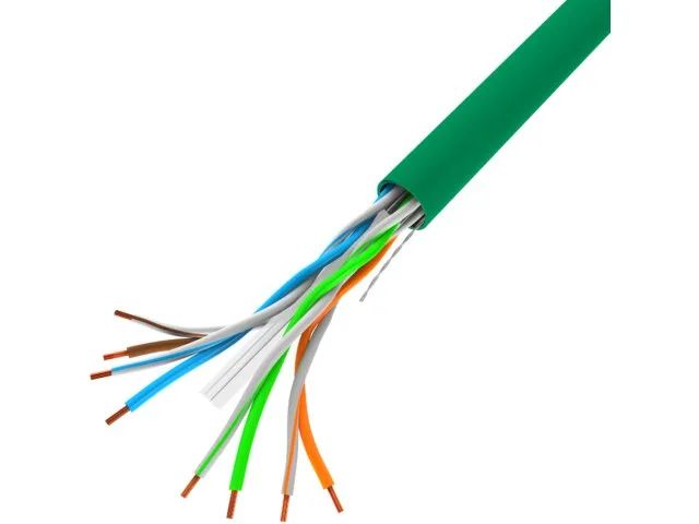 LANBERG UTP CABLE 1GB/S 305M WIRE CCA GREEN