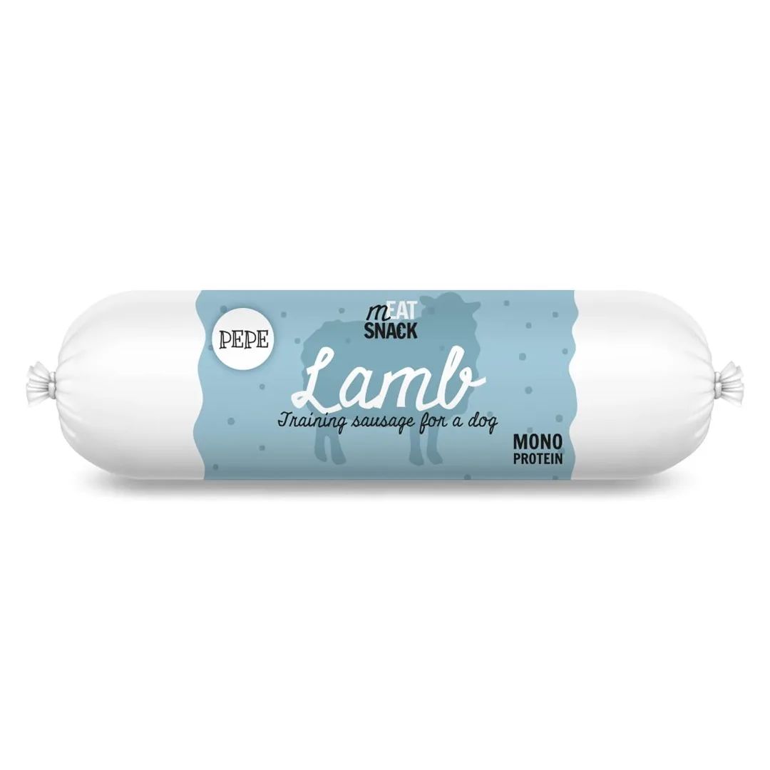 PAKA ZWIERZAKA Pepe Sausage Lamb - dog treat - 200g