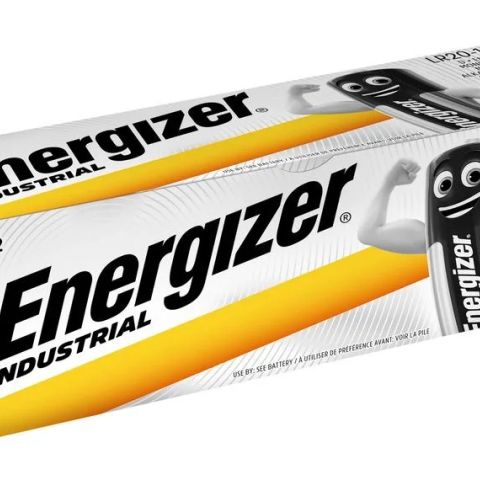ENERGIZER BATTERIES INDUSTRIAL PRO D LR20 1.5V 12 PCS