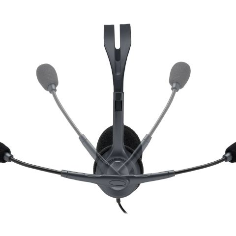 HEADSET STEREO H111/GREY 981-000593 LOGITECH
