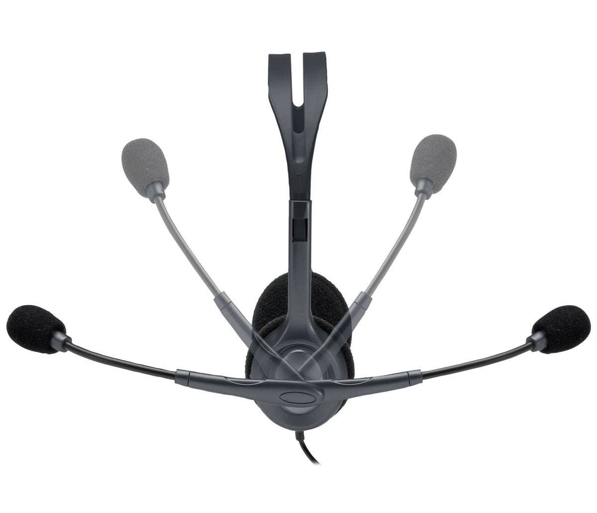HEADSET STEREO H111/GREY 981-000593 LOGITECH